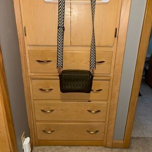 Sixton London Green crossbody camera bag